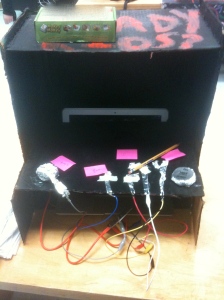 A punk arcade cabinet in the works